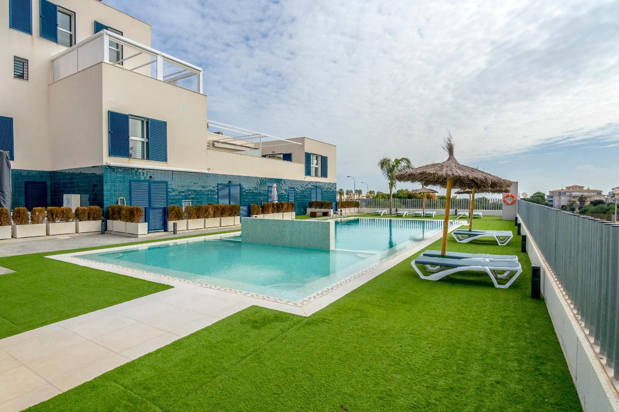 Turquesa Del Mar - Sun & Beach & Golf & Bike - Large Terrace Ground-Floor Spanish Apartment Dehesa de Campoamor  Eksteriør bilde
