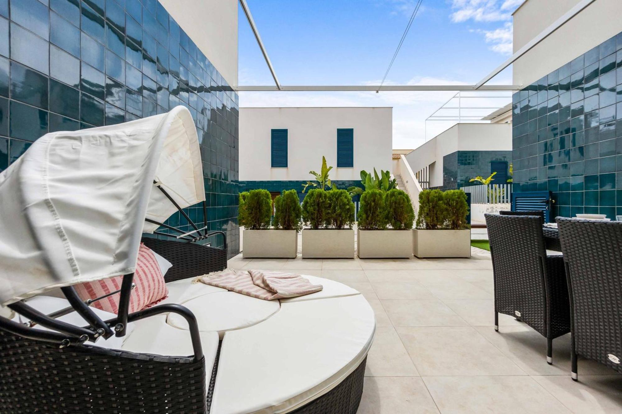 Turquesa Del Mar - Sun & Beach & Golf & Bike - Large Terrace Ground-Floor Spanish Apartment Dehesa de Campoamor  Eksteriør bilde