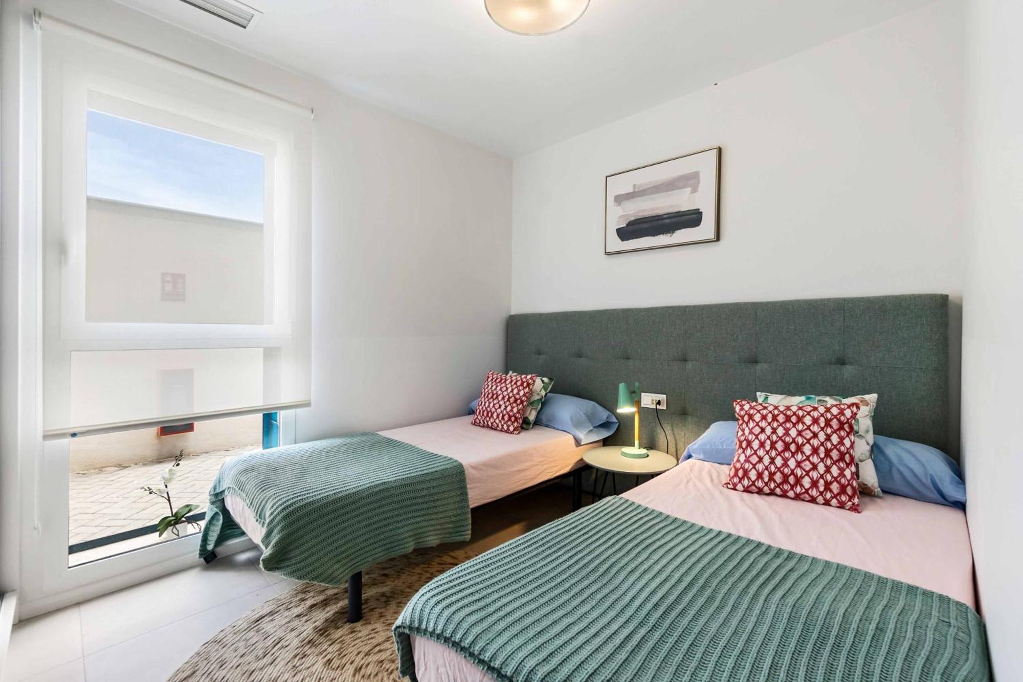 Turquesa Del Mar - Sun & Beach & Golf & Bike - Large Terrace Ground-Floor Spanish Apartment Dehesa de Campoamor  Eksteriør bilde