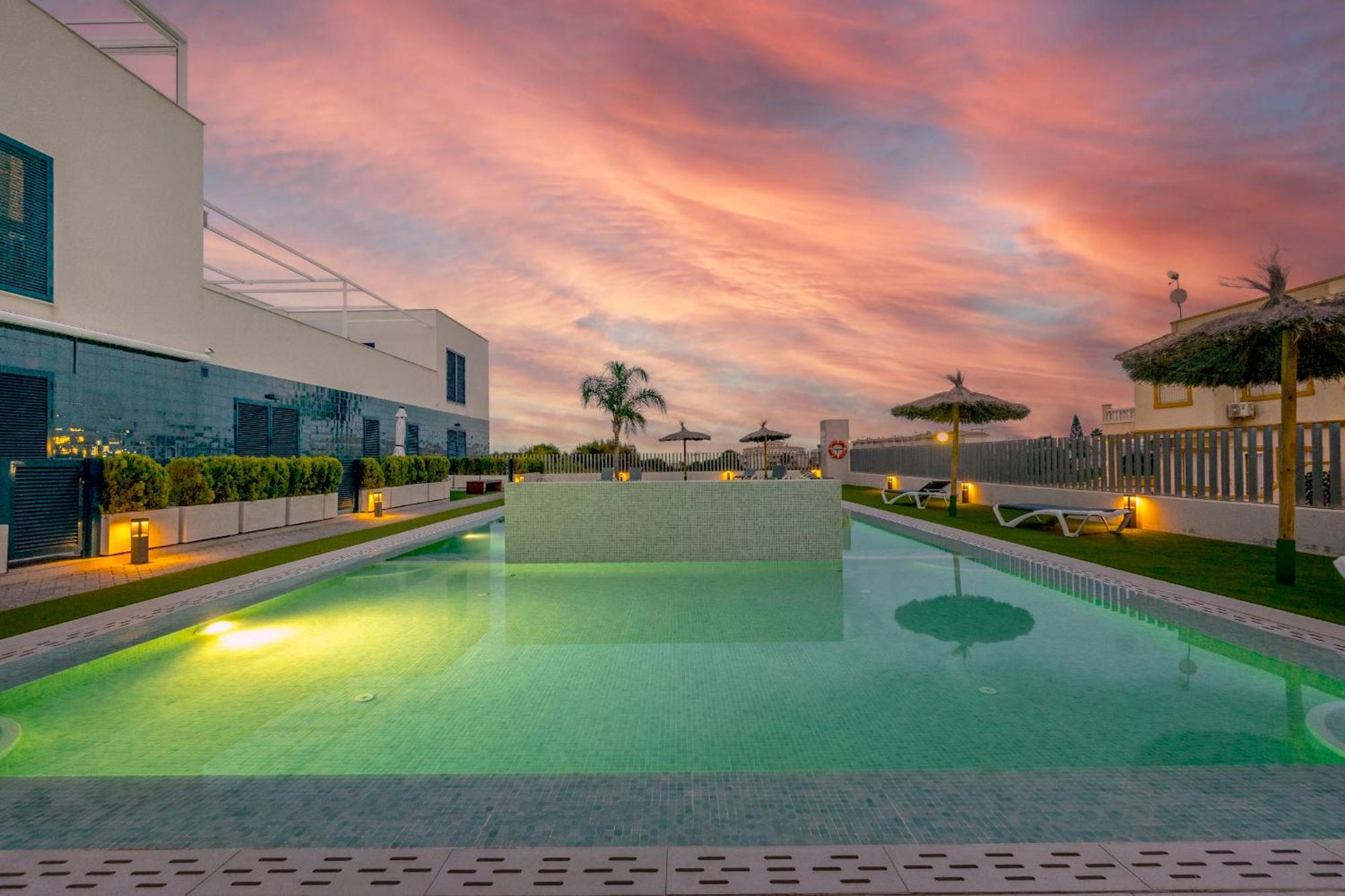 Turquesa Del Mar - Sun & Beach & Golf & Bike - Large Terrace Ground-Floor Spanish Apartment Dehesa de Campoamor  Eksteriør bilde