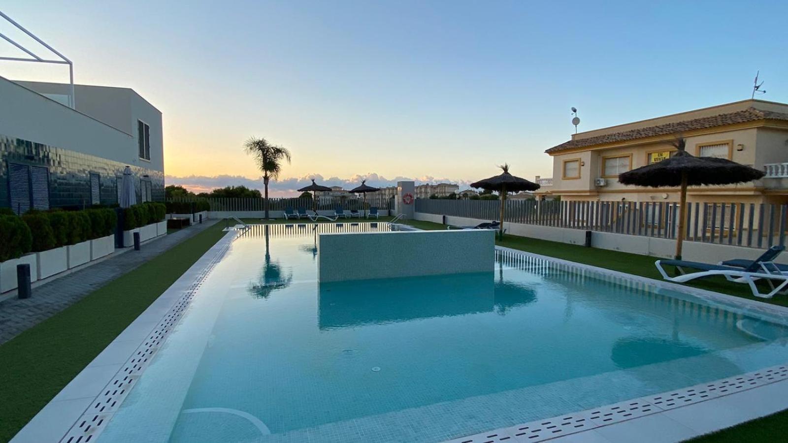 Turquesa Del Mar - Sun & Beach & Golf & Bike - Large Terrace Ground-Floor Spanish Apartment Dehesa de Campoamor  Eksteriør bilde